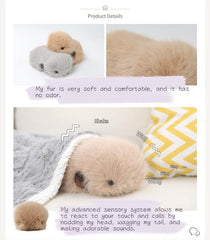 Cupboo removable washable fur cover for easy cleaning after play sessions.