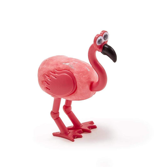 Cupcakes and Cartwheels Miracle Melting Flamingo-2 supports creative storytelling with pliable putty.