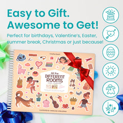 Cupkin All The Rooms dress-up scenes inspiring imaginative fashion play for kids ages 2-8