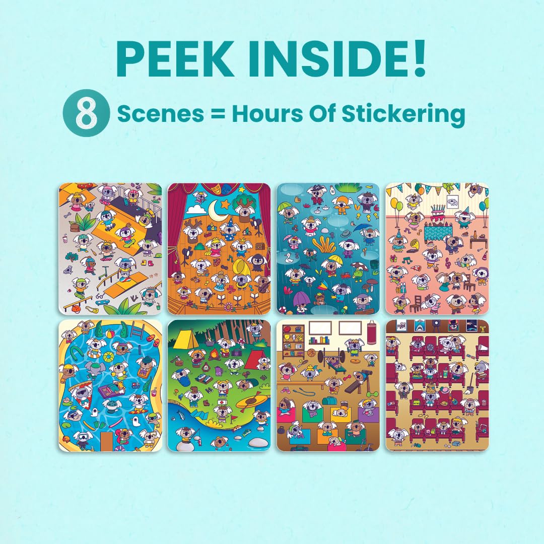 Cupkin Koality Time eight scenes showcase adventures for kids