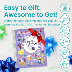 Cupkin Land of Cats toddler-travel-activities ideal for car or plane journeys