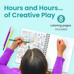 Preview of Busy Bugs coloring pages by Cupkin to spark creativity