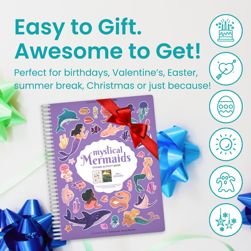 Cupkin Mystical Mermaids gift ready packaging great for valentines gift