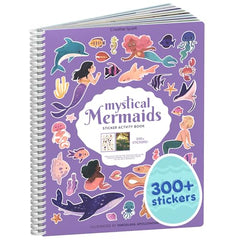Cupkin Mystical Mermaids sticker book cover for imaginative travel play