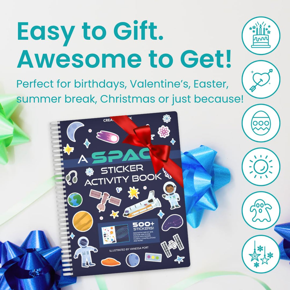 Cupkin travel activity sticker book keeps kids engaged during flights.