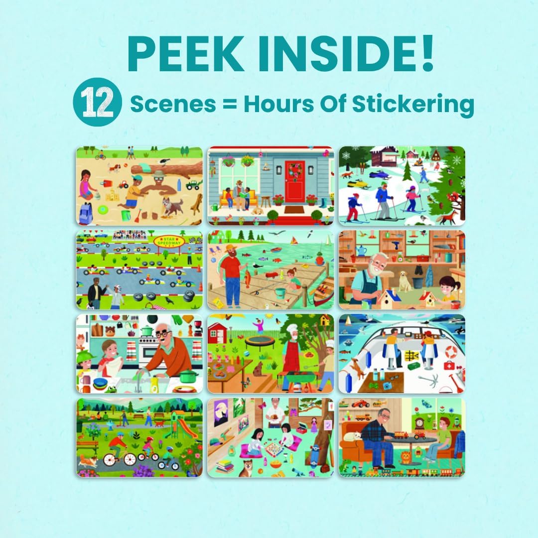 Cupkin Spending Time with Grandpa activity page 5 supports screen-free family time on the go