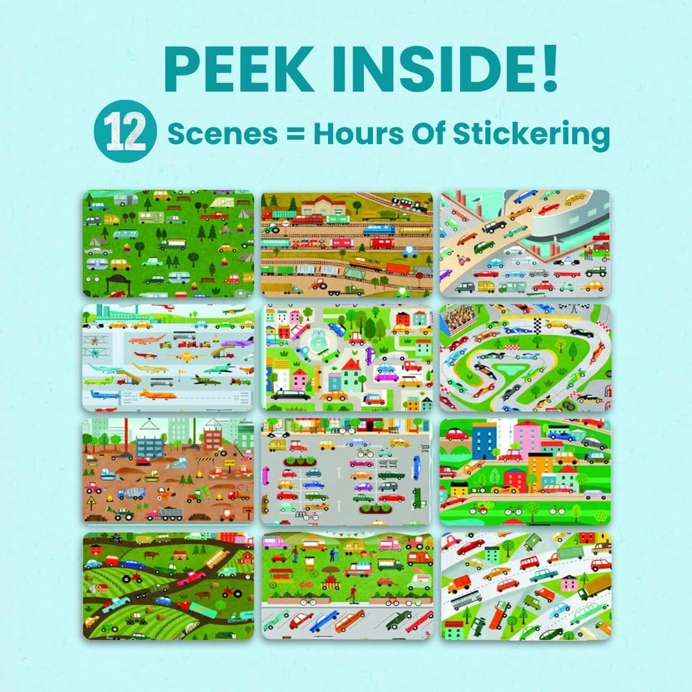 Cupkin spiral-binding sticker book with lay-flat design for little hands