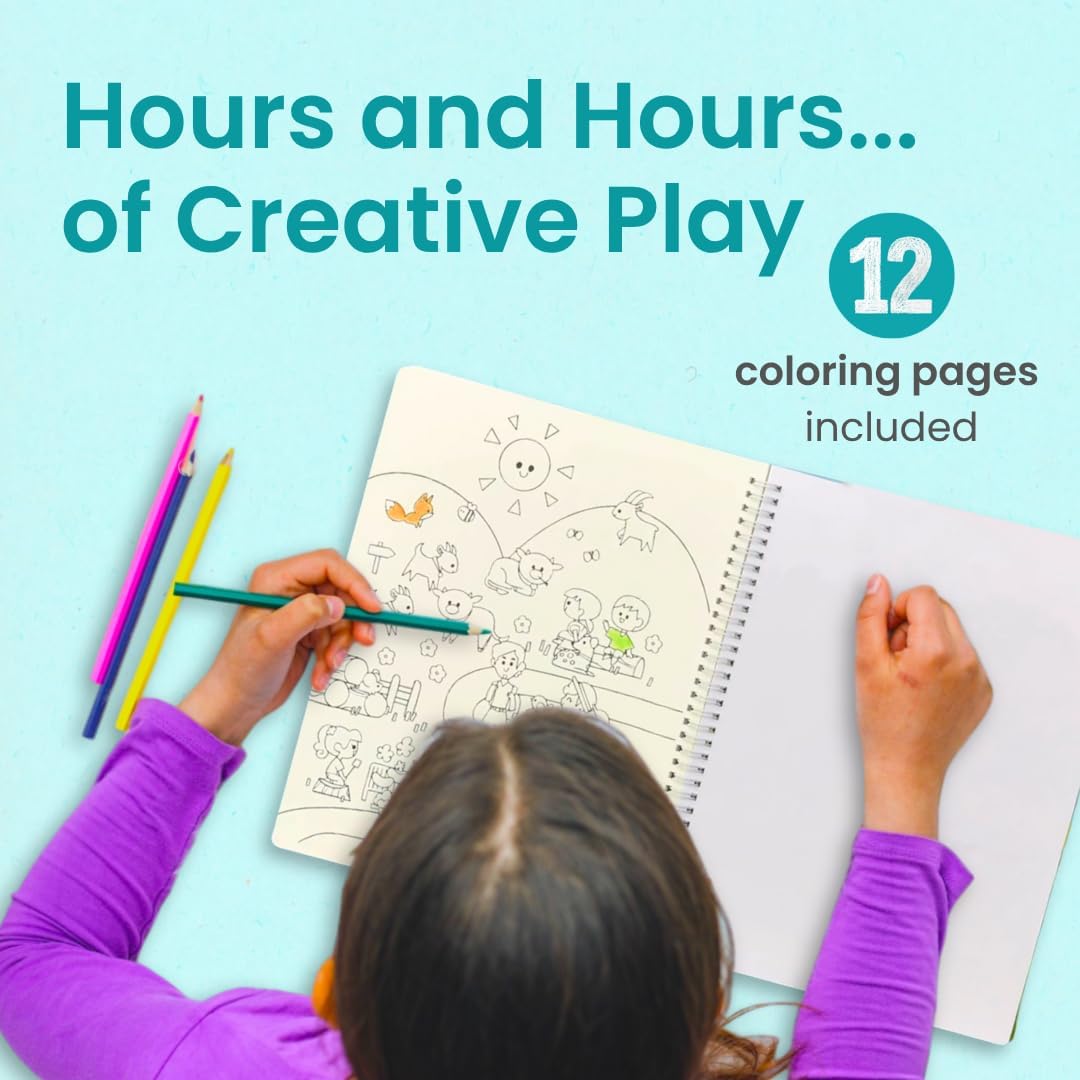 Cupkin side-by-side scenes facilitate smooth play sessions and focused time.