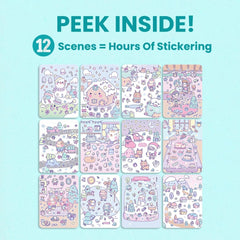 Cupkin Winter Wonderland travel-friendly activity book ideal for trips