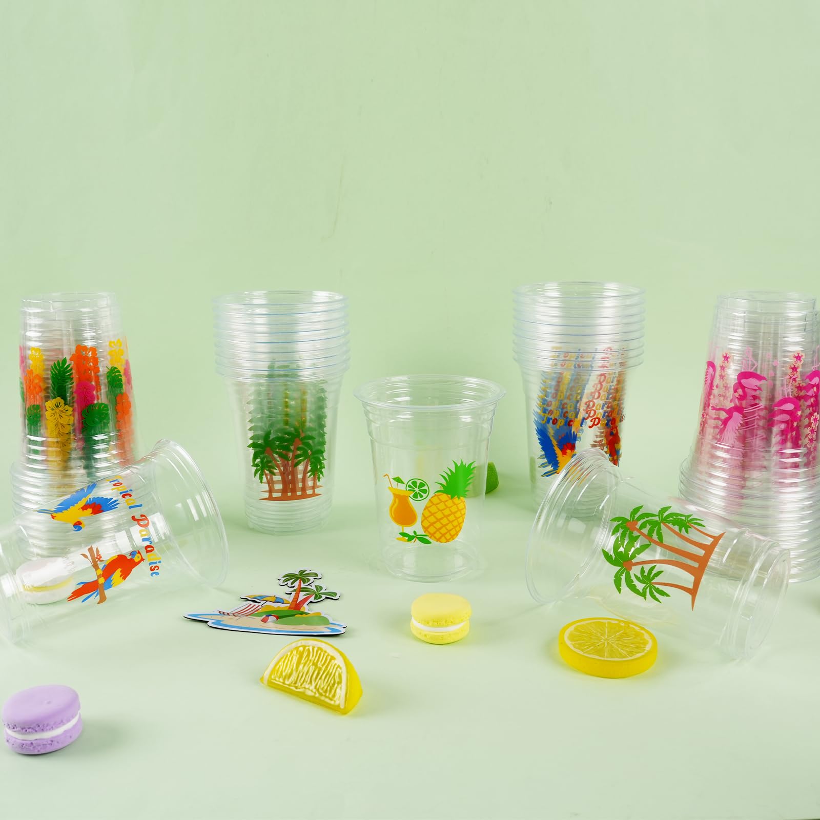 CUPLOOV luau cups create instant party ambiance at gatherings