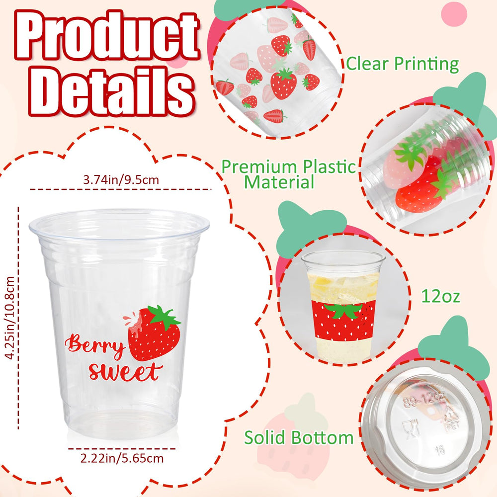CUPLOOV party cups hold beverages and desserts securely during events.
