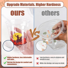 Cuploov durable plastic 12 oz cup for versatile events.