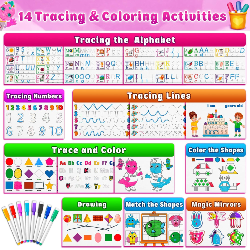 Curious 2 Learn 28 activities support early literacy and math skills.