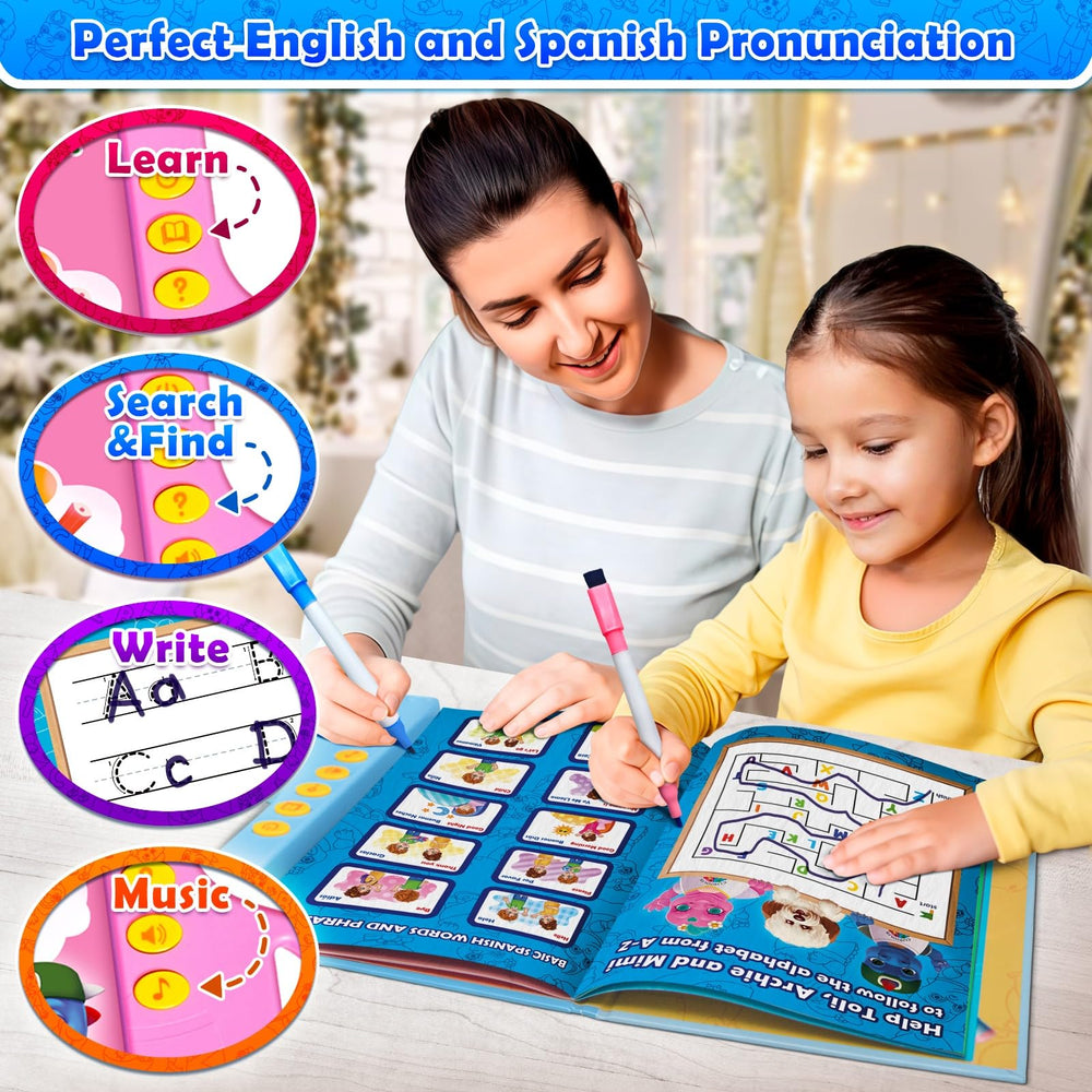 Dry erase marker included for Curious 2 Learn writing activity