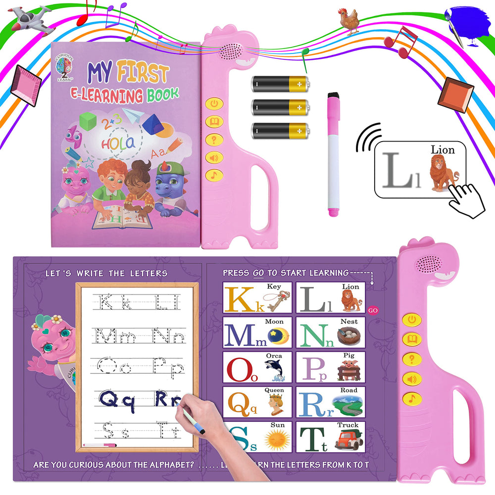 Curious 2 Learn Montessori-inspired educational toy for 3+ learners.