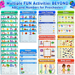Curious 2 Learn set of nine markers for tracing, drawing, and color exploration.