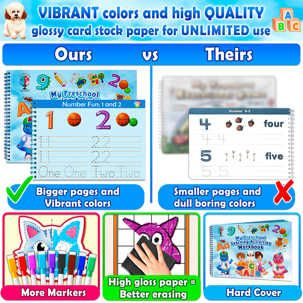 Tracing, drawing, and coloring prompts promote focus and creativity in children.
