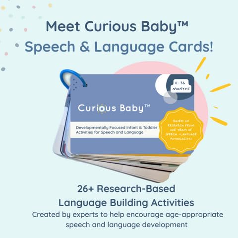 Curious Baby Speech Cards 03 prompts imitation and turn taking in calm home sessions
