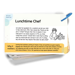 Curious Baby Speech Cards 08 high quality cardstock feels sturdy during handling
