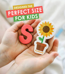 Curious Columbus chunky soft foam magnets for little fingers
