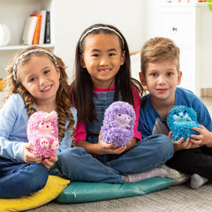 Curlimals Blue the Badger featuring over 50 sounds to spark imaginative playtime.