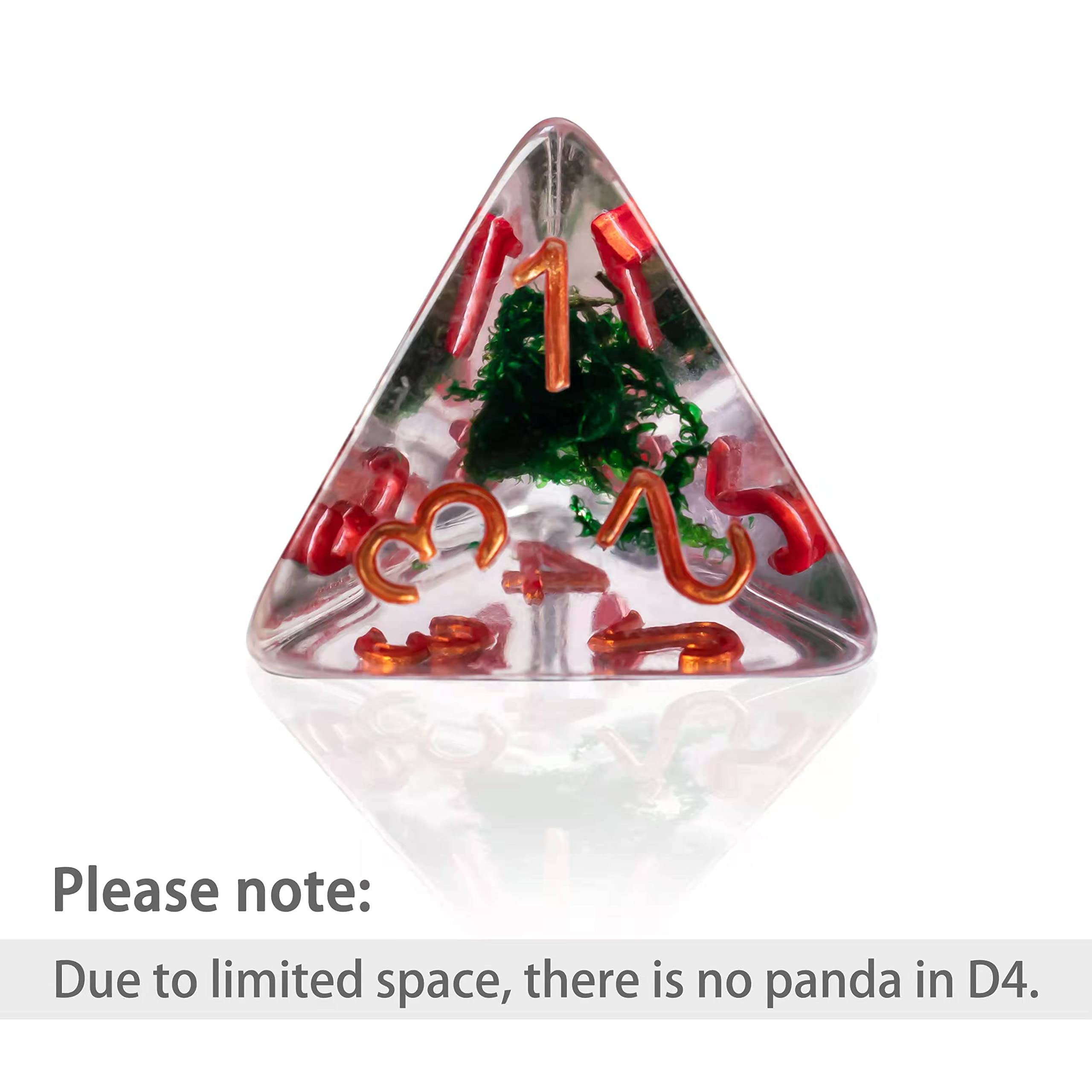 Cusdie copper-numbered dice for easy readability