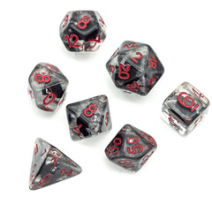 Cusdie dice set packaging shows care and protection