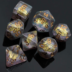 Cusdie DND dice polyhedral dice set suited for D&D and RPGs
