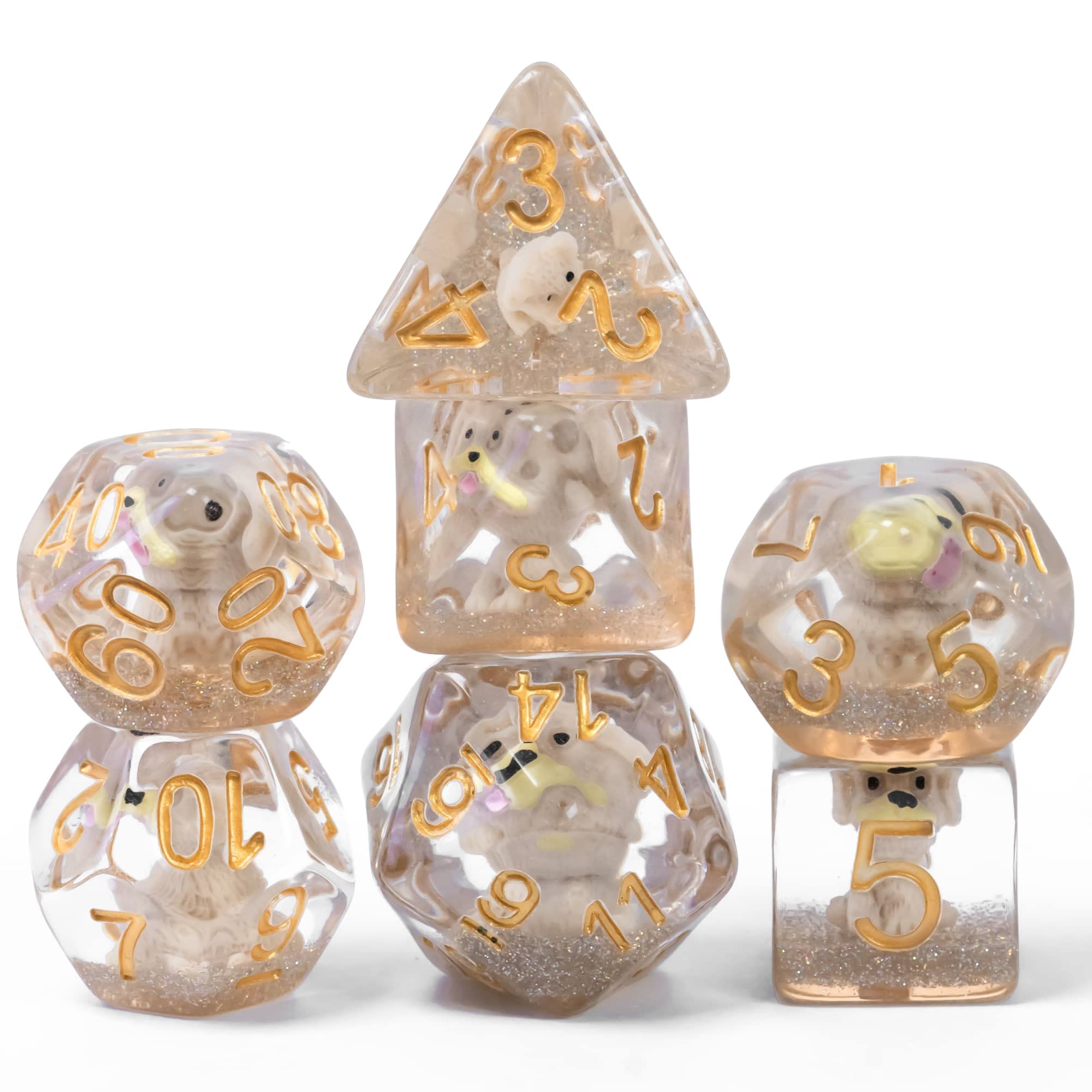 Cusdie premium finish adds visual appeal to your dice collection.