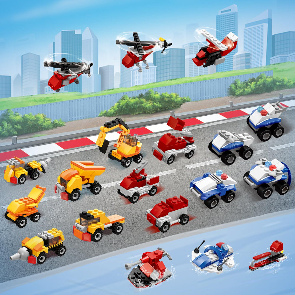 Custoduy building blocks invite creative storytelling and social interaction among kids.