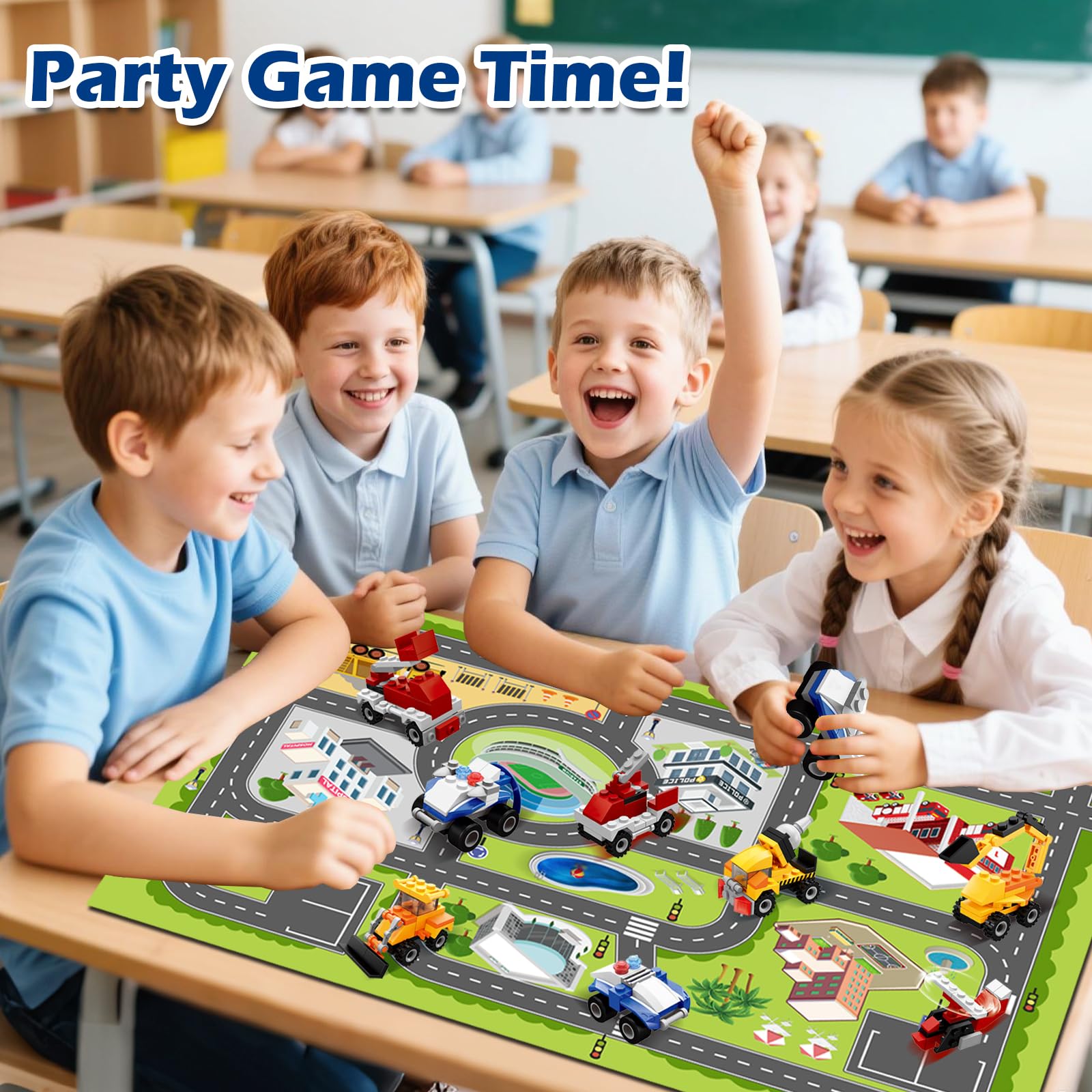 Custoduy party favors double as classroom prizes for birthdays and events.
