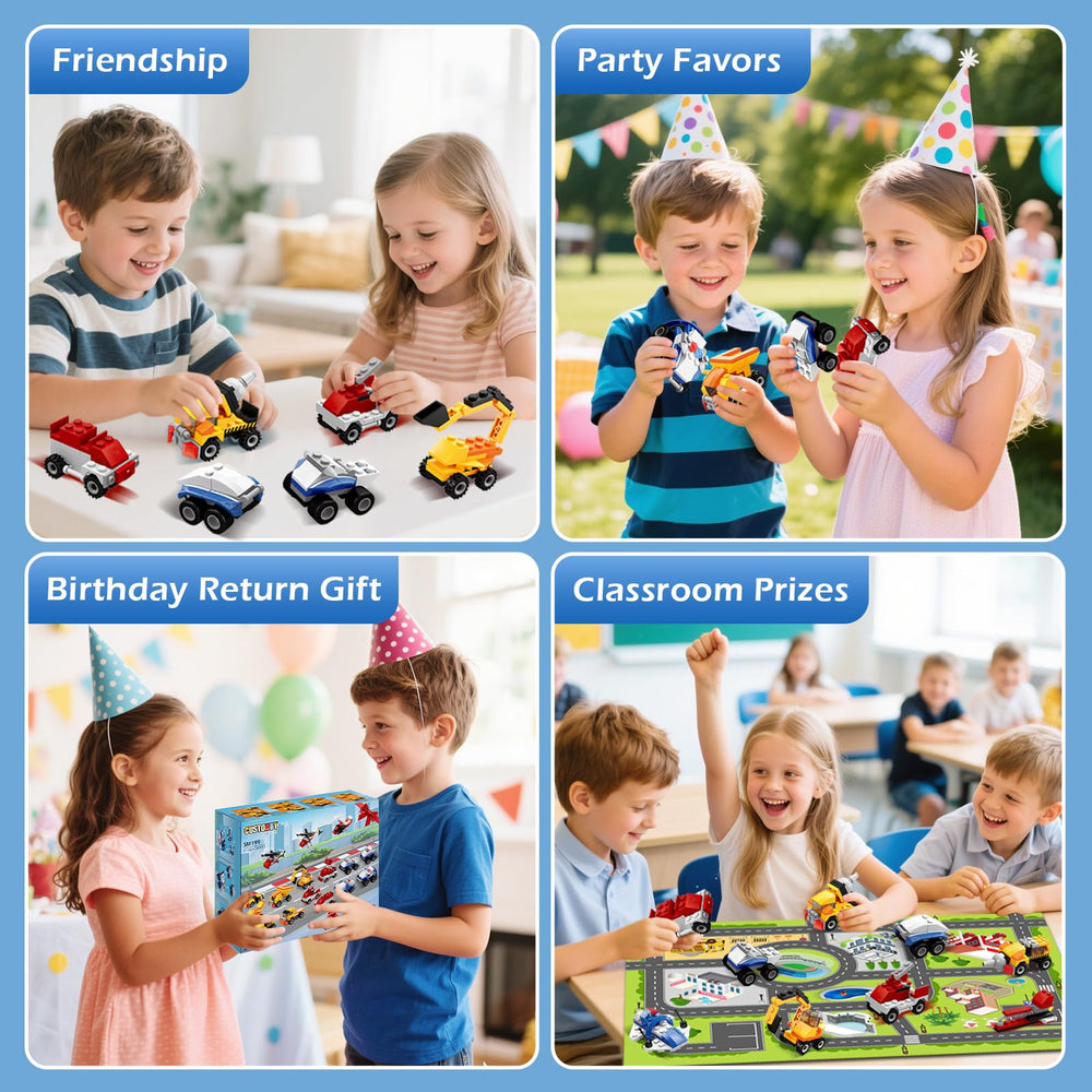 Custoduy safe ABS plastics protect little hands during independent play.
