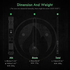 Custom Saber 16 sound fonts for immersive battle audio.