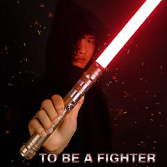 CUSTOM SABER dueling-ready setup suitable for intense practice and shows.