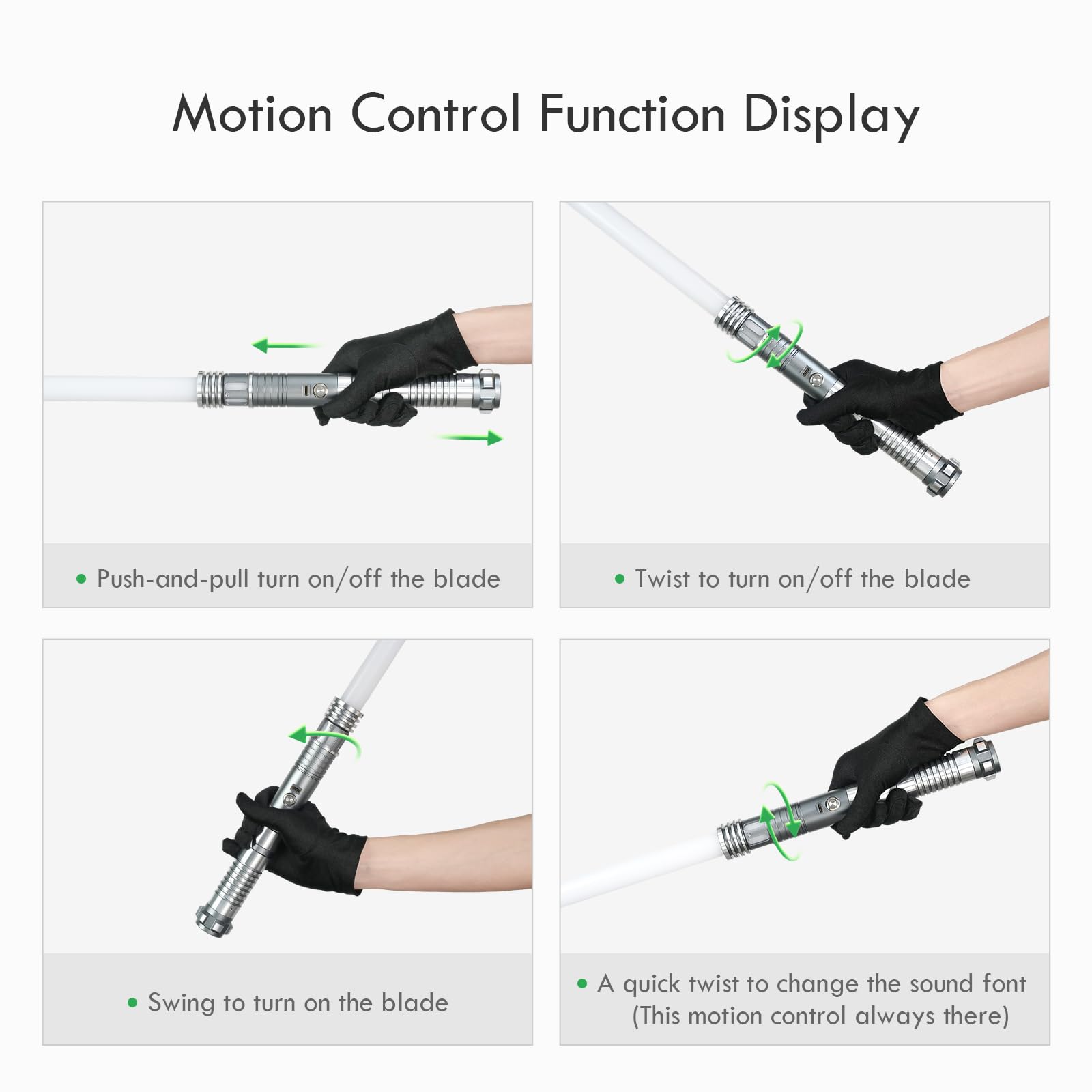 Custom Saber removable PC blade built to resist bending.