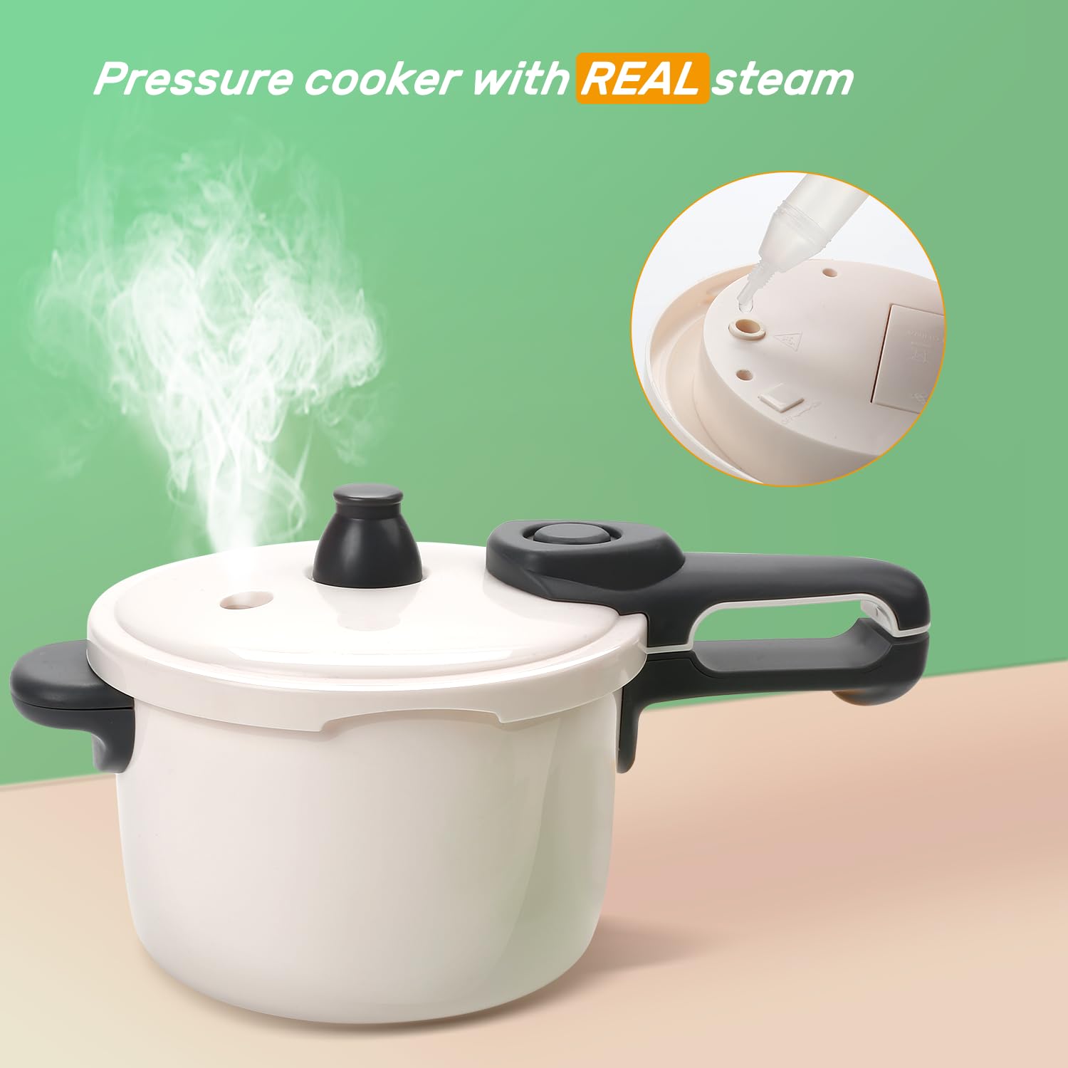 CUTE STONE kettle with pull out spout adds authentic tea time fun