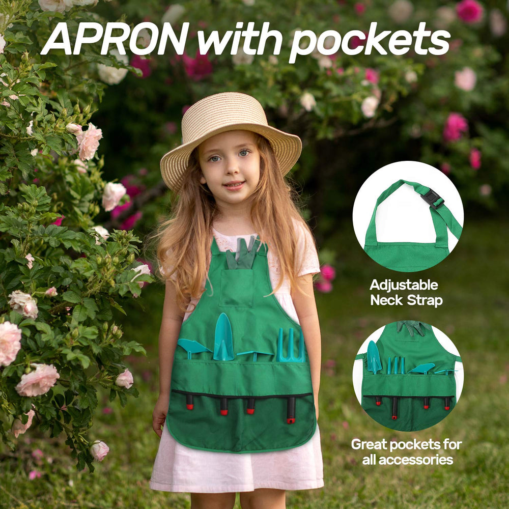 CUTE STONE gardening gloves for kids, protect hands during outdoor tasks