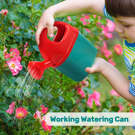 CUTE STONE watering can for kids, easy grip and gentle watering