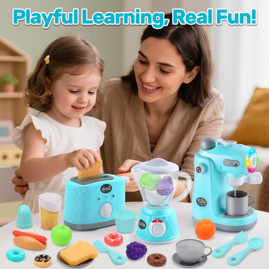 CUTE STONE blender spinning blades during imaginative kitchen sessions.