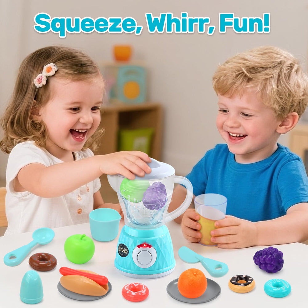 CUTE STONE pretend food set completes realistic breakfast scenarios.