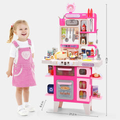 Cute Stone Kids Kitchen Playset spice bottles for pretend recipe crafting.