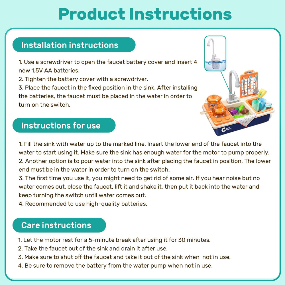 CUTE STONE kids role-play kitchen accessories spark collaborative cooking and tidy-up fun
