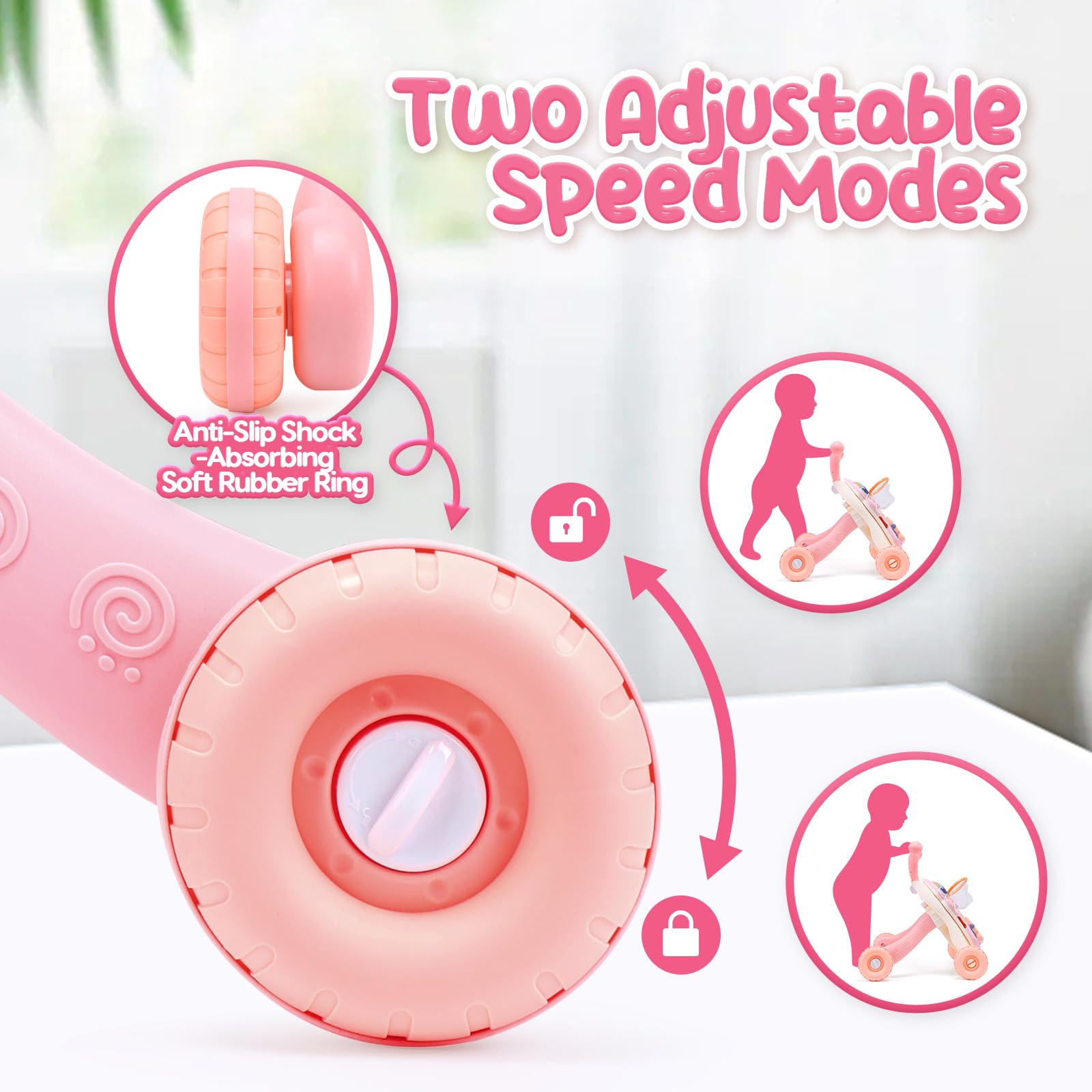 CUTE STONE toy includes music keys and mini basketball for interactive fun