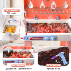 CUTE STONE 3-in-1 cooking station supports varied recipes for creativity.