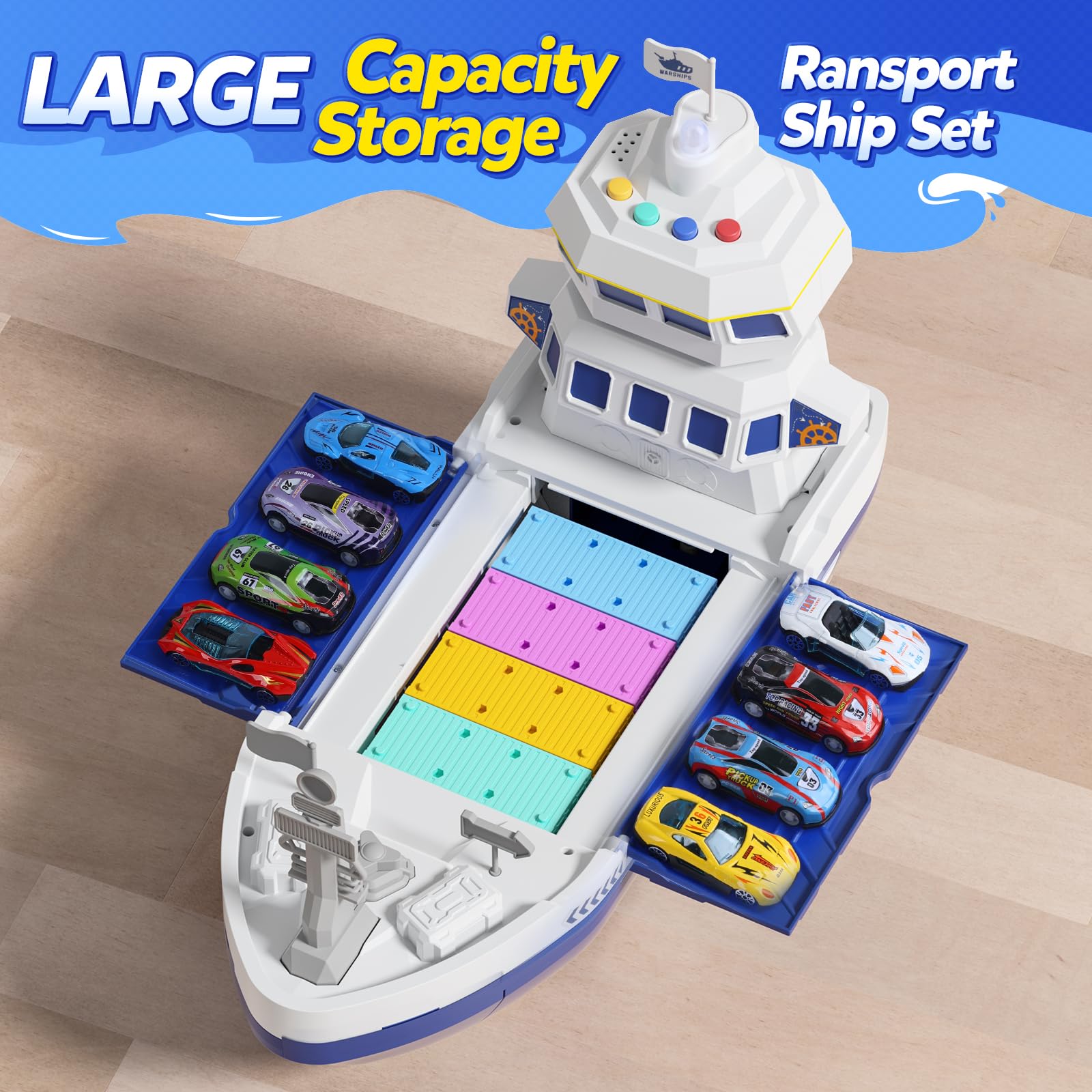CUTE STONE transport containers add realistic storage and organization play