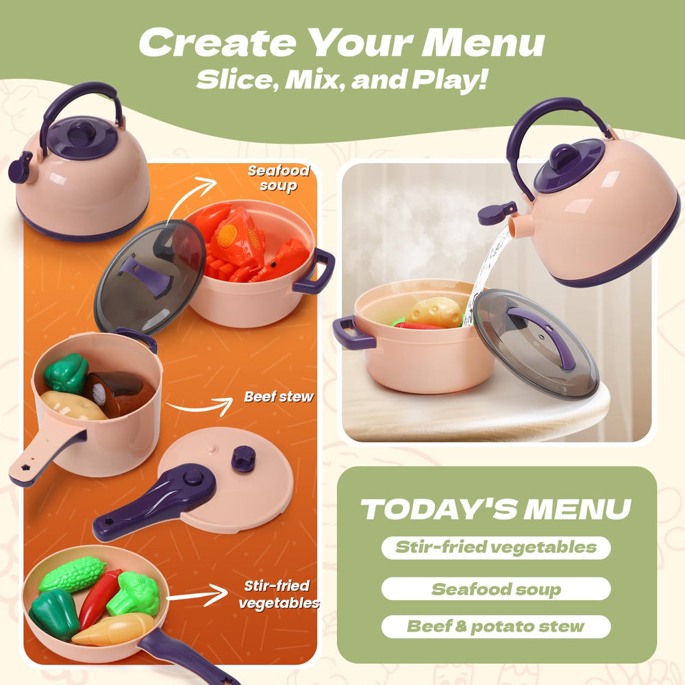 Cute Stone washable pot for mess friendly playtime