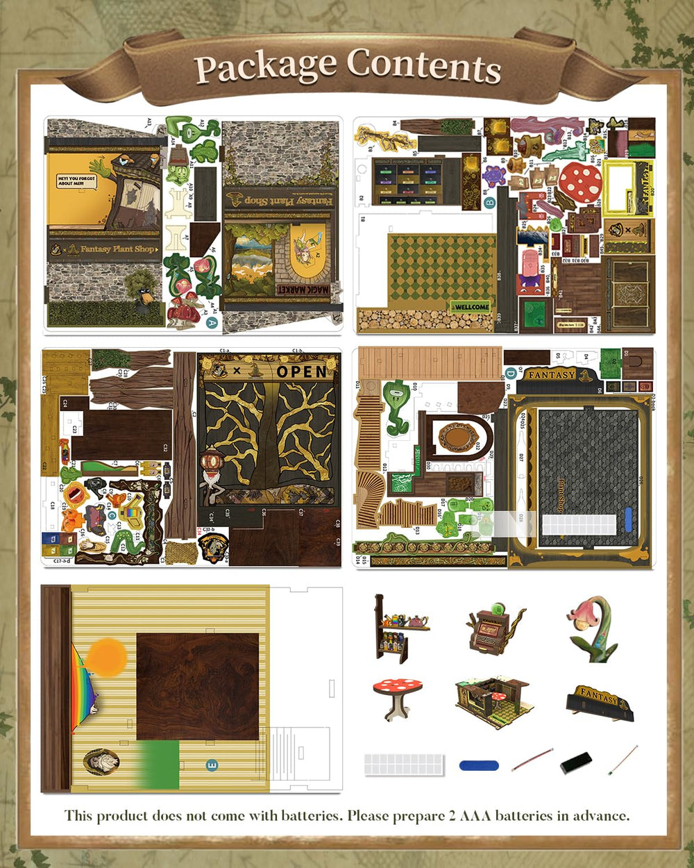 CUTEBEE Book Nook Kit assembly tips to improve crafting flow