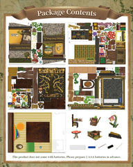 CUTEBEE Book Nook Kit assembly tips to improve crafting flow