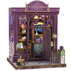 CUTEBEE Book Nook Kit astrology bookshop scene with soft light for cozy evenings