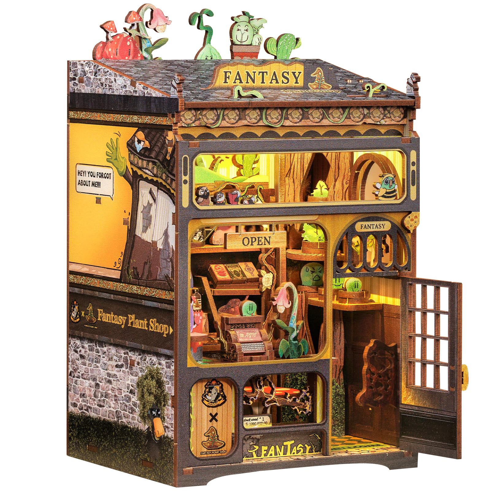 CUTEBEE Book Nook Kit cover with inviting fantasy world ready to assemble
